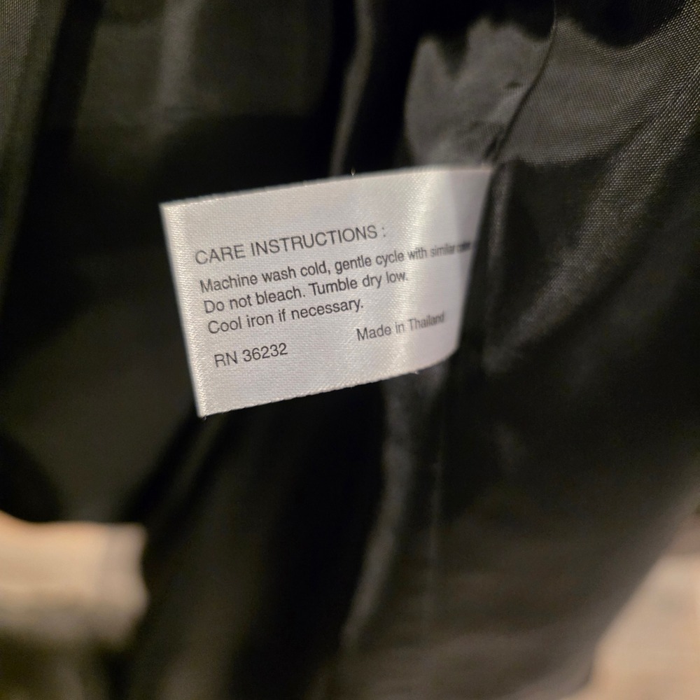Gallery Petite Black Tan Hooded Trench Coat All Weather Long Jacket Gorpcore